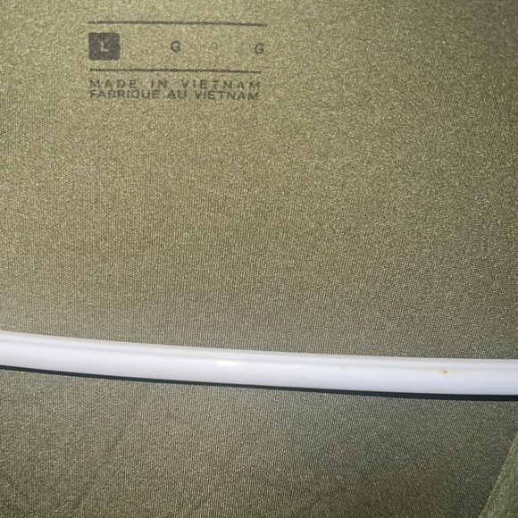 Nike Olive Long Sleeve Sherpa Training Wrap Top - Picture 13 of 15